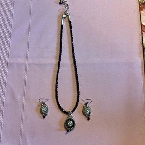 Brighton Reversible Necklace and Earrings set
